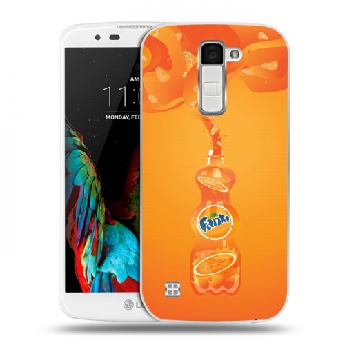 Дизайнерский пластиковый чехол для LG K10 Fanta