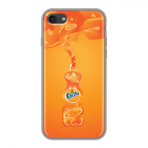 Дизайнерский силиконовый чехол для Iphone 7 Fanta