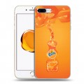 Дизайнерский пластиковый чехол для Iphone 7 Plus / 8 Plus Fanta