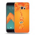 Дизайнерский пластиковый чехол для HTC 10 Fanta