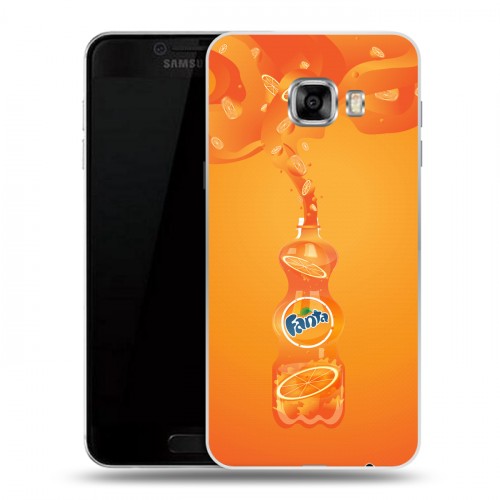 Дизайнерский пластиковый чехол для Samsung Galaxy C7 Fanta