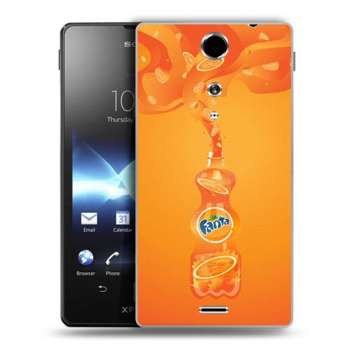 Дизайнерский пластиковый чехол для Sony Xperia TX Fanta