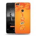 Дизайнерский силиконовый чехол для Alcatel Idol 5S Fanta