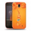 Дизайнерский пластиковый чехол для Nokia 1 Fanta