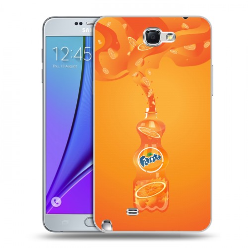 Дизайнерский пластиковый чехол для Samsung Galaxy Note 2 Fanta