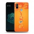 Дизайнерский силиконовый чехол для Xiaomi Mi A2 Fanta