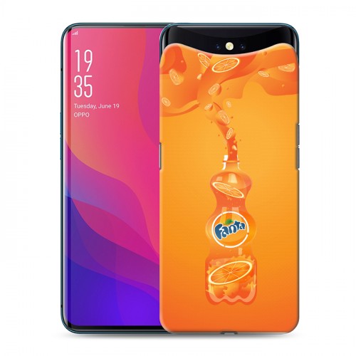 Дизайнерский силиконовый чехол для OPPO Find X Fanta