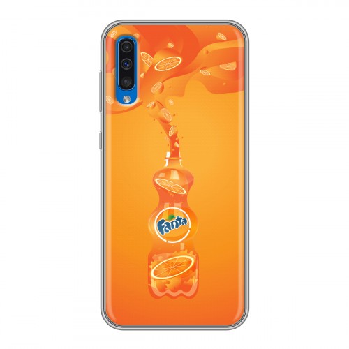 Дизайнерский силиконовый чехол для Samsung Galaxy A50 Fanta