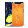 Дизайнерский пластиковый чехол для Samsung Galaxy A80 Fanta