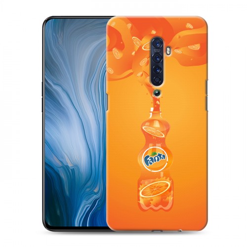 Дизайнерский пластиковый чехол для OPPO Reno2 Z Fanta