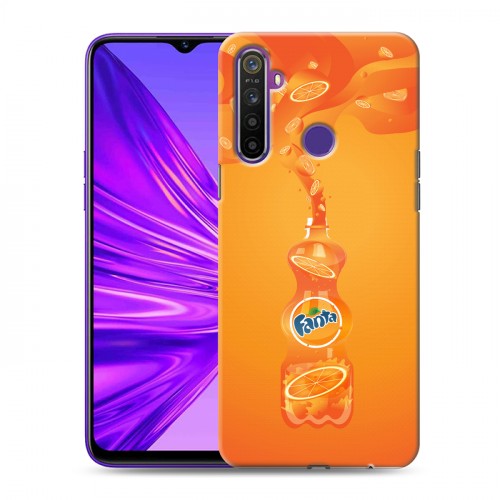 Дизайнерский силиконовый чехол для Realme 5 Fanta