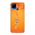 Дизайнерский силиконовый с усиленными углами чехол для Realme C15 Fanta