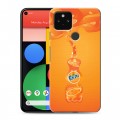 Дизайнерский пластиковый чехол для Google Pixel 5 Fanta