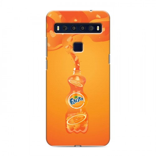 Дизайнерский пластиковый чехол для TCL 10L Fanta