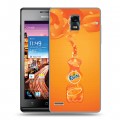 Дизайнерский пластиковый чехол для Huawei Ascend P1 Fanta