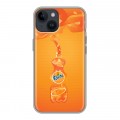 Дизайнерский пластиковый чехол для Iphone 14 Fanta