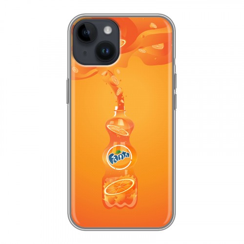 Дизайнерский пластиковый чехол для Iphone 14 Fanta