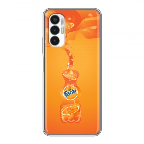 Дизайнерский силиконовый чехол для Tecno Pova 3 Fanta