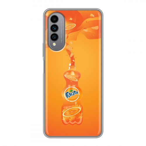 Дизайнерский силиконовый чехол для Wiko T50 Fanta