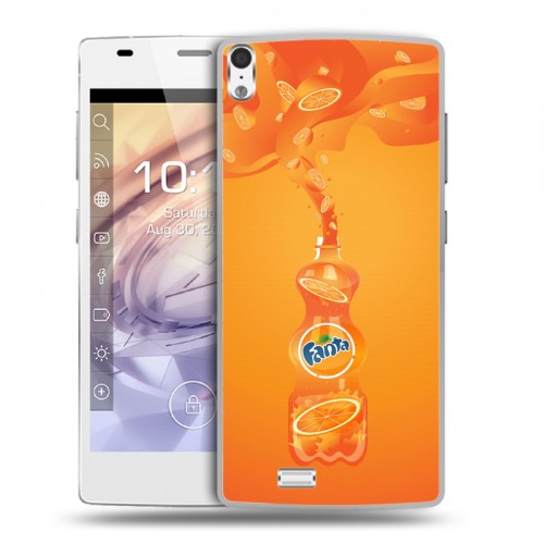 Дизайнерский пластиковый чехол для Prestigio Grace Fanta