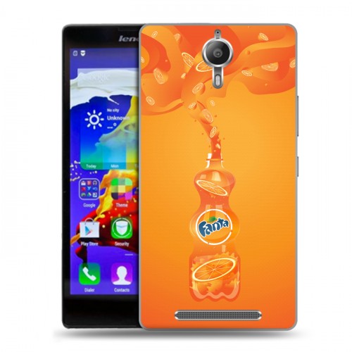 Дизайнерский пластиковый чехол для Lenovo P90 Fanta