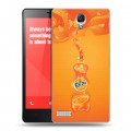 Дизайнерский силиконовый чехол для Xiaomi RedMi Note Fanta