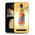 Дизайнерский пластиковый чехол для ASUS Zenfone Go Fanta