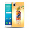 Дизайнерский пластиковый чехол для Huawei ShotX Fanta