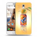 Дизайнерский силиконовый чехол для ZUK Z1 Fanta