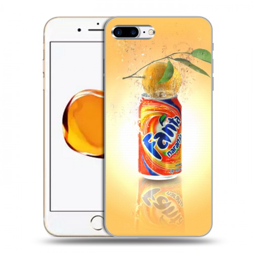 Дизайнерский пластиковый чехол для Iphone 7 Plus / 8 Plus Fanta