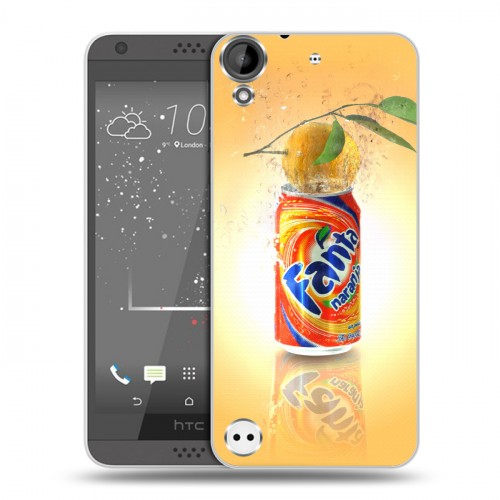 Дизайнерский пластиковый чехол для HTC Desire 530 Fanta