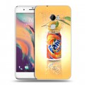 Дизайнерский пластиковый чехол для HTC One X10 Fanta