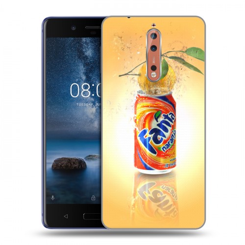 Дизайнерский пластиковый чехол для Nokia 8 Fanta