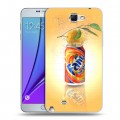 Дизайнерский пластиковый чехол для Samsung Galaxy Note 2 Fanta