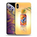 Дизайнерский силиконовый чехол для Iphone Xs Max Fanta