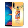 Дизайнерский пластиковый чехол для Samsung Galaxy A20s Fanta