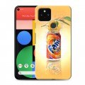 Дизайнерский пластиковый чехол для Google Pixel 5 Fanta