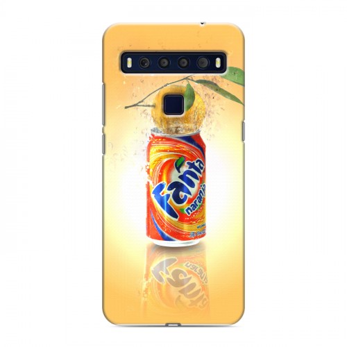 Дизайнерский пластиковый чехол для TCL 10L Fanta