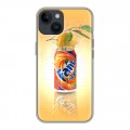 Дизайнерский пластиковый чехол для Iphone 14 Fanta