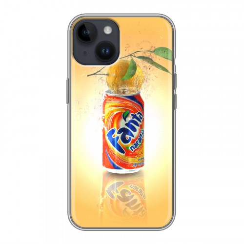 Дизайнерский пластиковый чехол для Iphone 14 Fanta