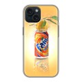 Дизайнерский пластиковый чехол для Iphone 15 Fanta