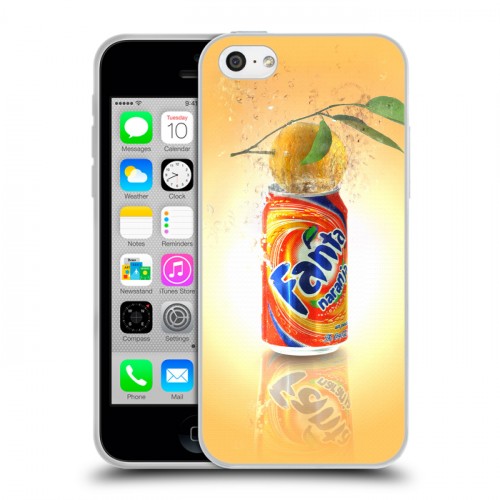 Дизайнерский пластиковый чехол для Iphone 5c Fanta