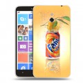 Дизайнерский пластиковый чехол для Nokia Lumia 1320 Fanta