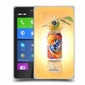 Дизайнерский силиконовый чехол для Nokia XL Fanta