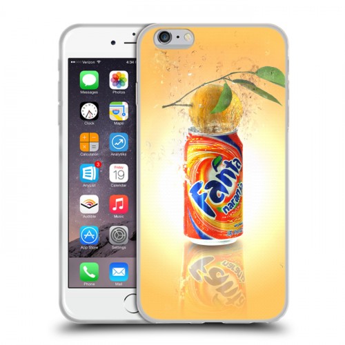 Дизайнерский силиконовый чехол для Iphone 6 Plus/6s Plus Fanta