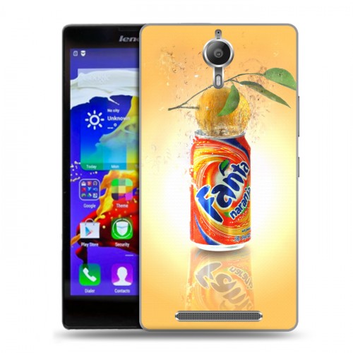 Дизайнерский пластиковый чехол для Lenovo P90 Fanta