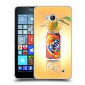 Дизайнерский пластиковый чехол для Microsoft Lumia 640 Fanta