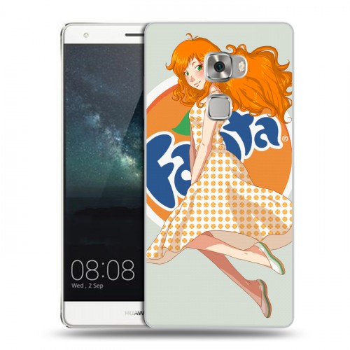 Дизайнерский пластиковый чехол для Huawei Mate S Fanta