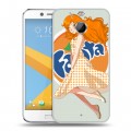 Дизайнерский пластиковый чехол для HTC 10 evo Fanta