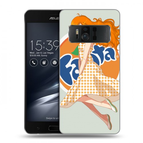 Дизайнерский силиконовый чехол для ASUS ZenFone AR Fanta